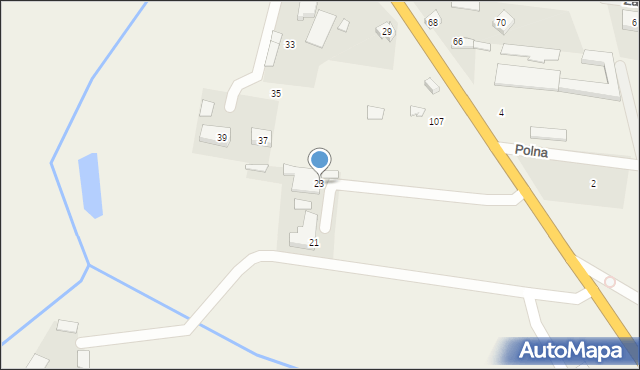 Kuriany, Szosa Zabłudowska, 23, mapa Kuriany