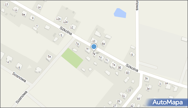 Laskowice, Szkolna, 7e, mapa Laskowice