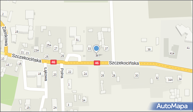 Lelów, Szczekocińska, 35, mapa Lelów