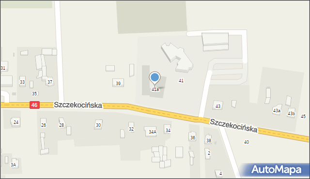 Lelów, Szczekocińska, 41a, mapa Lelów