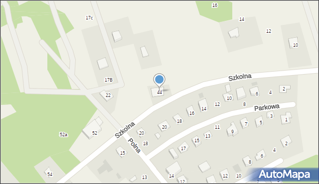 Leoncin, Szkolna, 44, mapa Leoncin