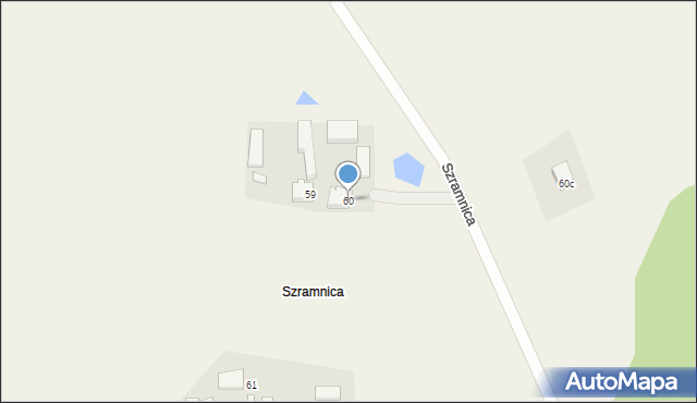 Leszczynki, Szramnica, 60, mapa Leszczynki