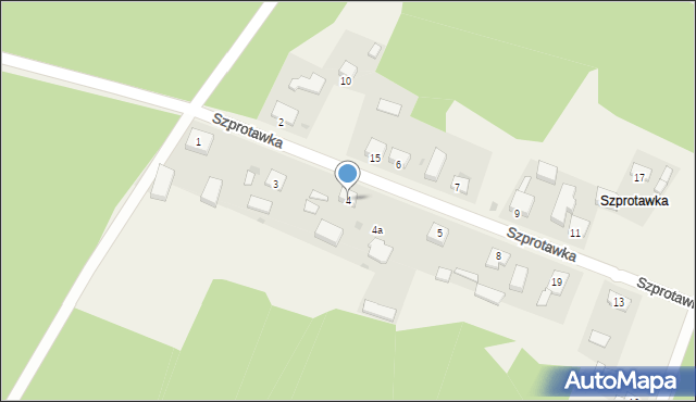 Leszno Dolne, Szprotawka, 4, mapa Leszno Dolne