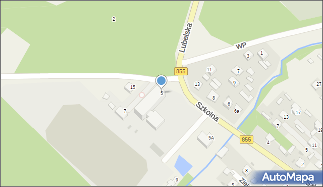 Lipa, Szkolna, 5, mapa Lipa