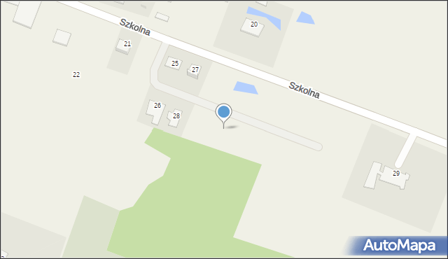 Lniano, Szkolna, 32, mapa Lniano