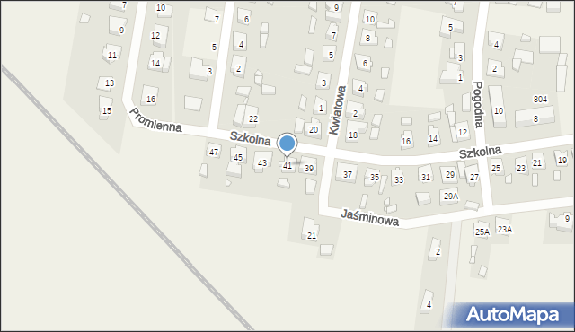 Lubasz, Szkolna, 41, mapa Lubasz