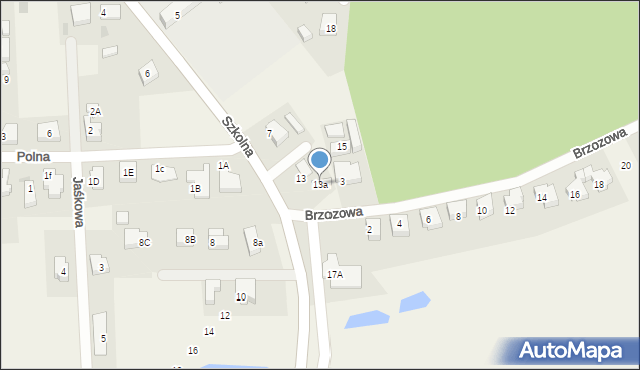 Lublewo Gdańskie, Szkolna, 13a, mapa Lublewo Gdańskie