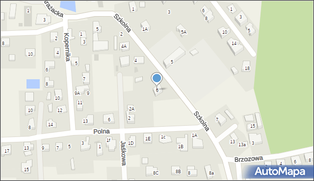 Lublewo Gdańskie, Szkolna, 6, mapa Lublewo Gdańskie