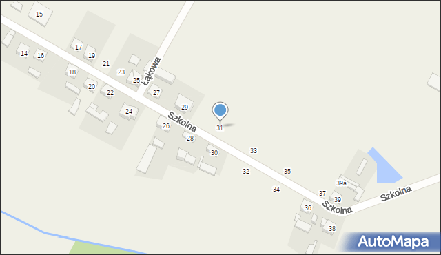 Ludwików, Szkolna, 31, mapa Ludwików
