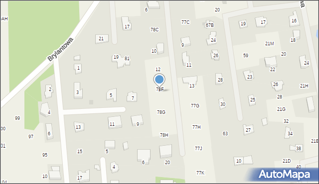 Ludwikowo, Szmaragdowa, 14, mapa Ludwikowo