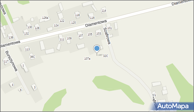 Ludwinów, Szafirowa, 31, mapa Ludwinów