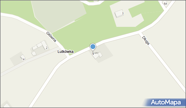 Lutkówka, Szkolna, 9, mapa Lutkówka