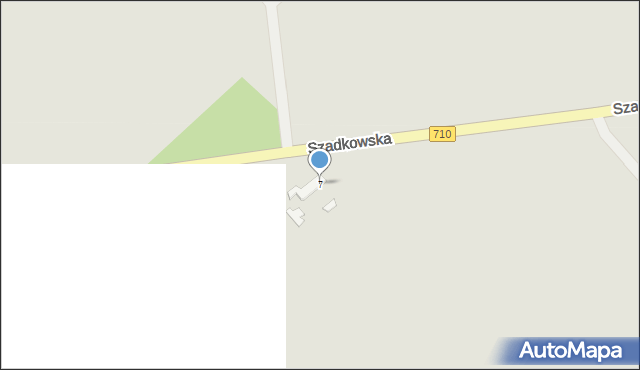 Lutomiersk, Szadkowska, 7, mapa Lutomiersk