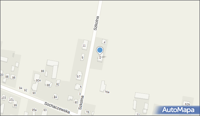 Macierzysz, Szkolna, 2, mapa Macierzysz