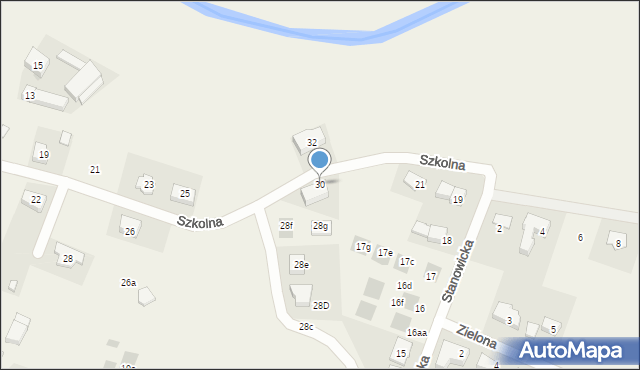 Marcinkowice, Szkolna, 30, mapa Marcinkowice
