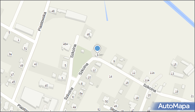 Marcinkowice, Szkolna, 7, mapa Marcinkowice