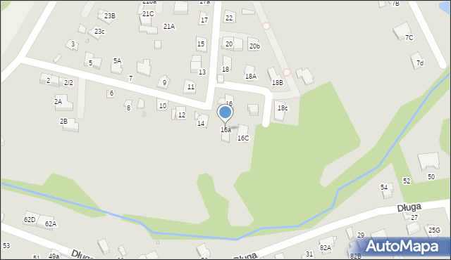 Marki, Szczygla, 16a, mapa Marki