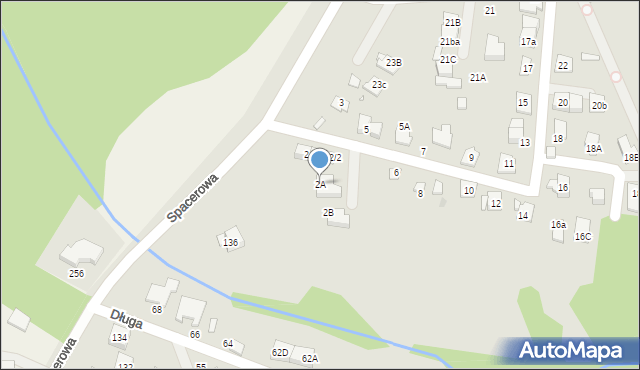 Marki, Szczygla, 2A, mapa Marki