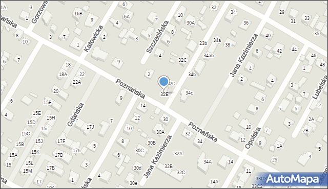 Marki, Szkolna, 32E, mapa Marki