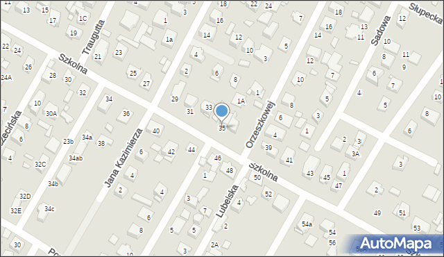 Marki, Szkolna, 35, mapa Marki