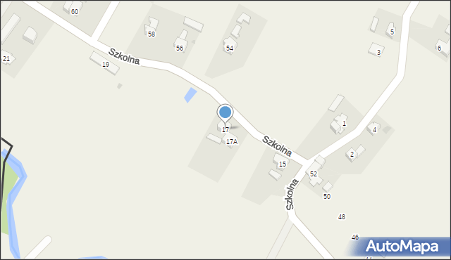 Marklowice Górne, Szkolna, 17, mapa Marklowice Górne