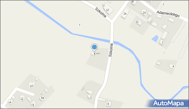 Marklowice Górne, Szkolna, 5, mapa Marklowice Górne