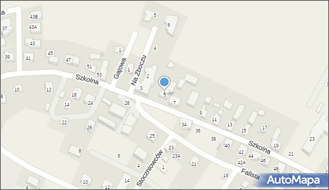 Mechelinki, Szkolna, 5, mapa Mechelinki