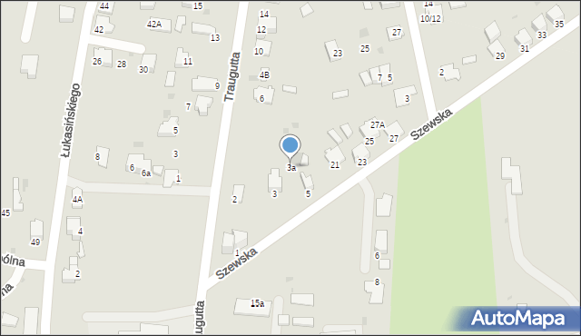 Miechów, Szewska, 3a, mapa Miechów