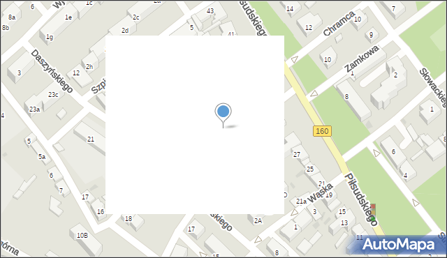 Międzychód, Szeroka, 2, mapa Międzychód