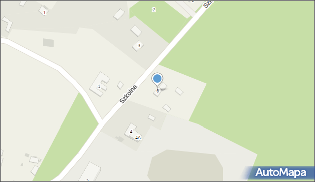 Milejczyce, Szkolna, 6/a, mapa Milejczyce
