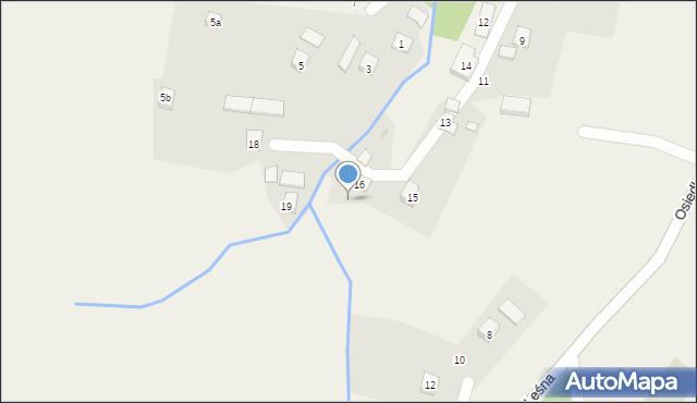 Mymoń, Szkolna, 17, mapa Mymoń