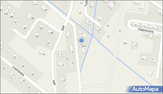 Mysłakowice, Szmaragdowa, 3, mapa Mysłakowice