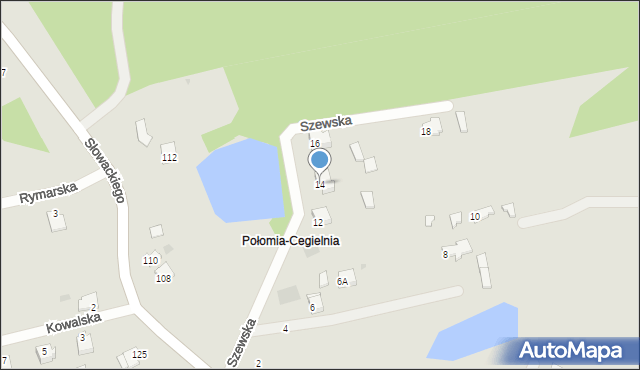 Myszków, Szewska, 14, mapa Myszków