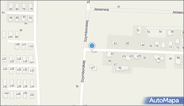Nakło Śląskie, Szymborskiej Wisławy, 91, mapa Nakło Śląskie