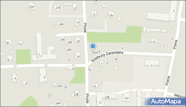 Nałęczów, Szelburg-Zarembiny Ewy, 3, mapa Nałęczów