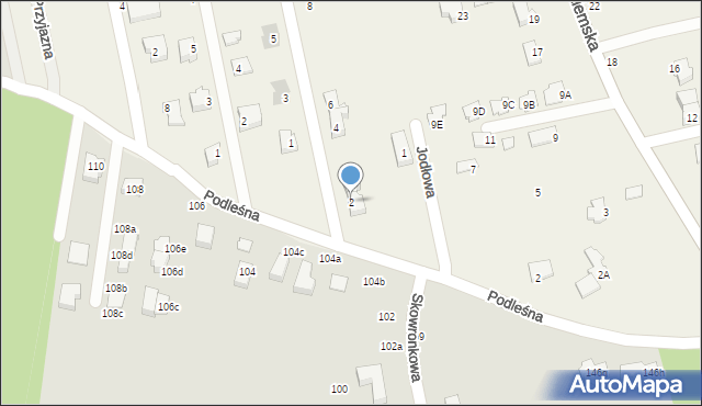 Natalin, Szelestna, 2, mapa Natalin