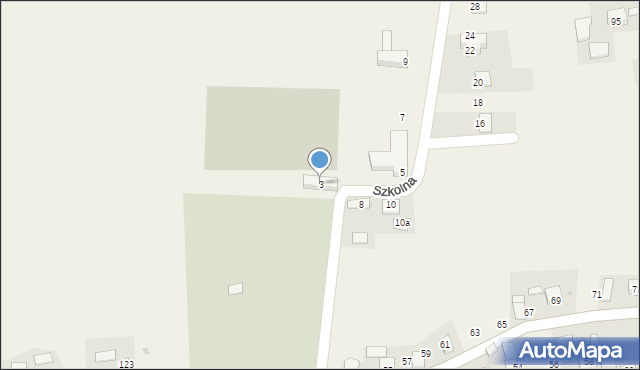 Niedźwiedź, Szkolna, 3, mapa Niedźwiedź