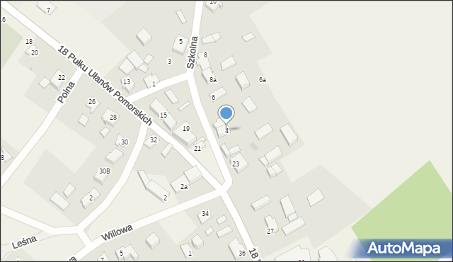 Nowa Cerkiew, Szkolna, 4, mapa Nowa Cerkiew