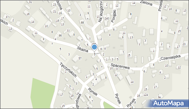 Nowa Góra, Szkolna, 3, mapa Nowa Góra