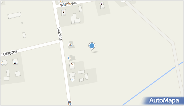 Nowa Wieś, Szkolna, 3e, mapa Nowa Wieś