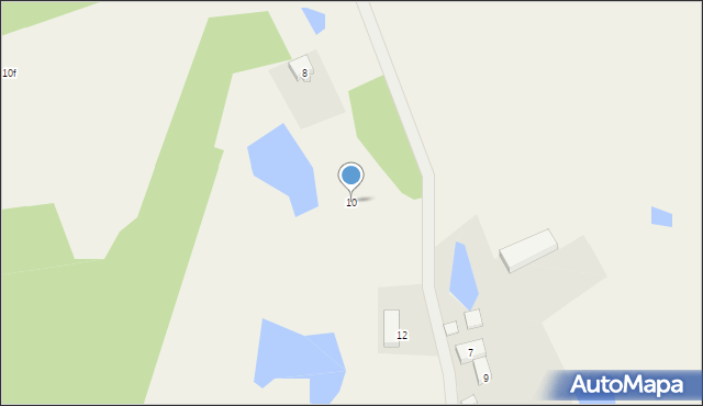 Nowa Wieś Przywidzka, Szczęśliwa, 10, mapa Nowa Wieś Przywidzka