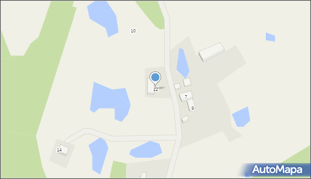 Nowa Wieś Przywidzka, Szczęśliwa, 12, mapa Nowa Wieś Przywidzka