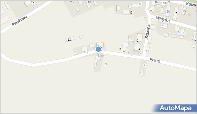 Nowe Siołkowice, Szkolna, 3, mapa Nowe Siołkowice