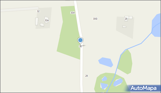 Nowinki, Szkolna, 26a, mapa Nowinki