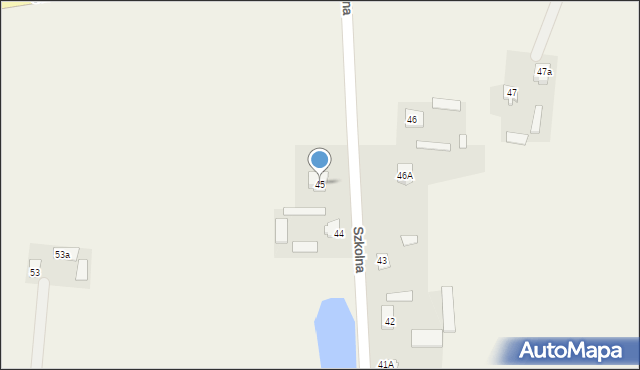 Nowinki, Szkolna, 4, mapa Nowinki