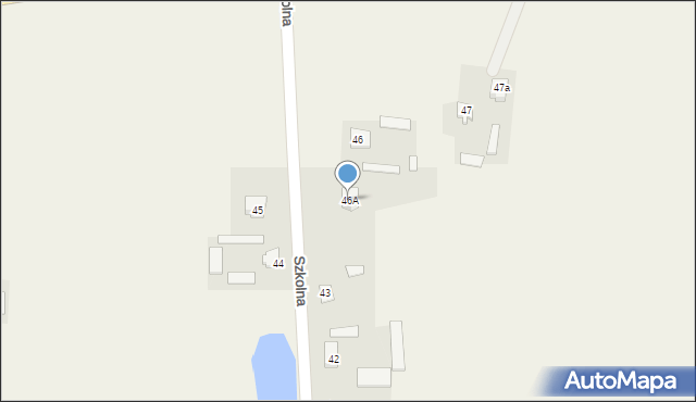 Nowinki, Szkolna, 5, mapa Nowinki