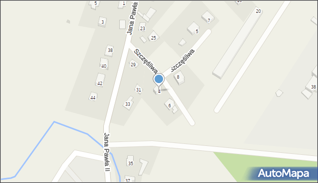 Nowy Barkoczyn, Szczęśliwa, 4, mapa Nowy Barkoczyn