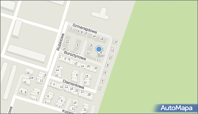 Nowy Dwór Mazowiecki, Szafirowa, 3, mapa Nowy Dwór Mazowiecki