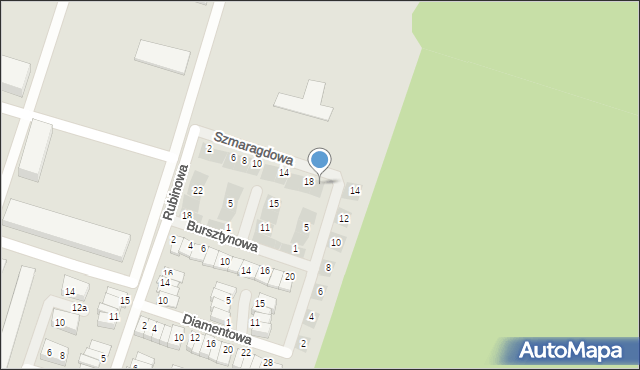 Nowy Dwór Mazowiecki, Szmaragdowa, 20, mapa Nowy Dwór Mazowiecki