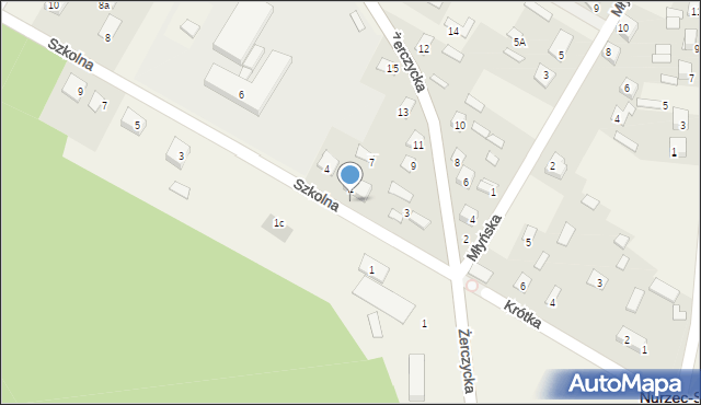 Nurzec-Stacja, Szkolna, 2A, mapa Nurzec-Stacja